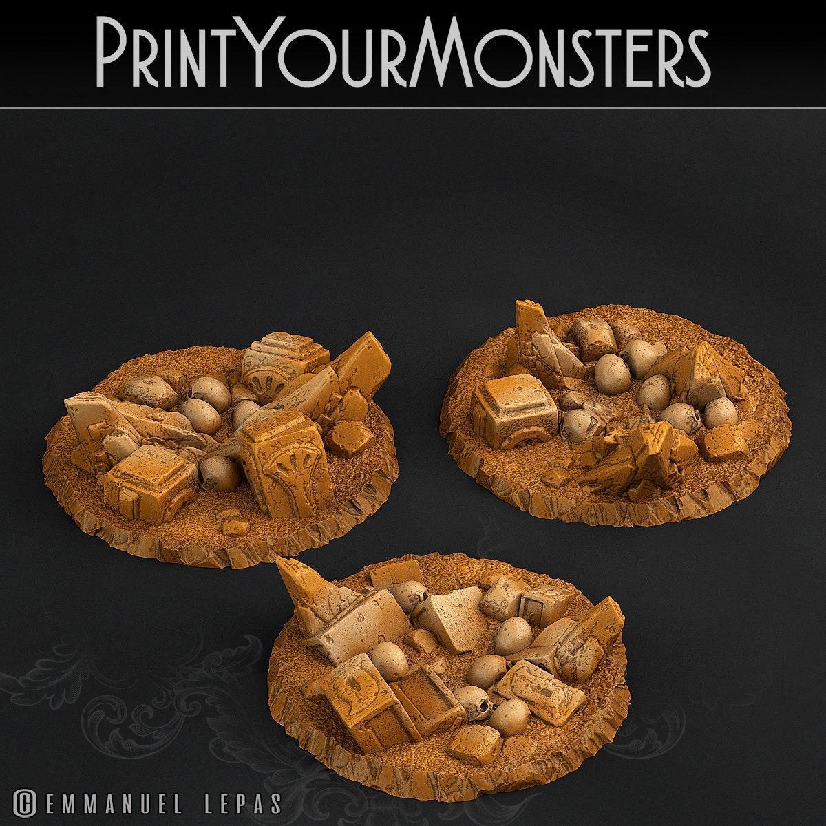 Skullcap Hermit Spider Miniature Faerun monster | Print Your Monsters | Tabletop gaming | DnD Miniature | Dungeons and Dragons DnD 5e - Plague Miniatures