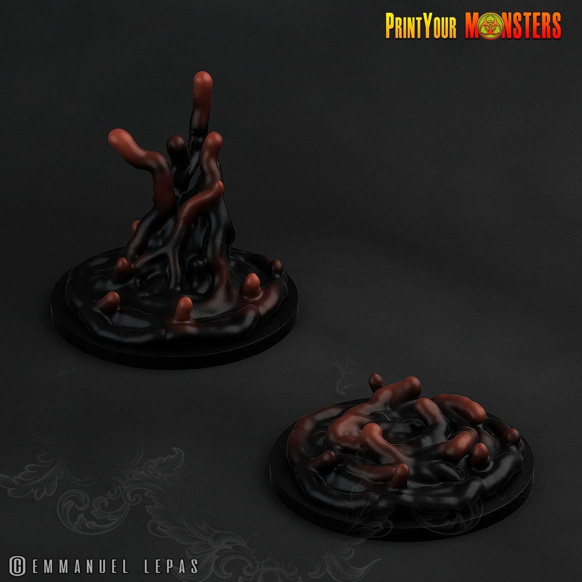 Slime Demonclaw Miniatures Set | Diabolical Appendages of Dread - Plague Miniatures