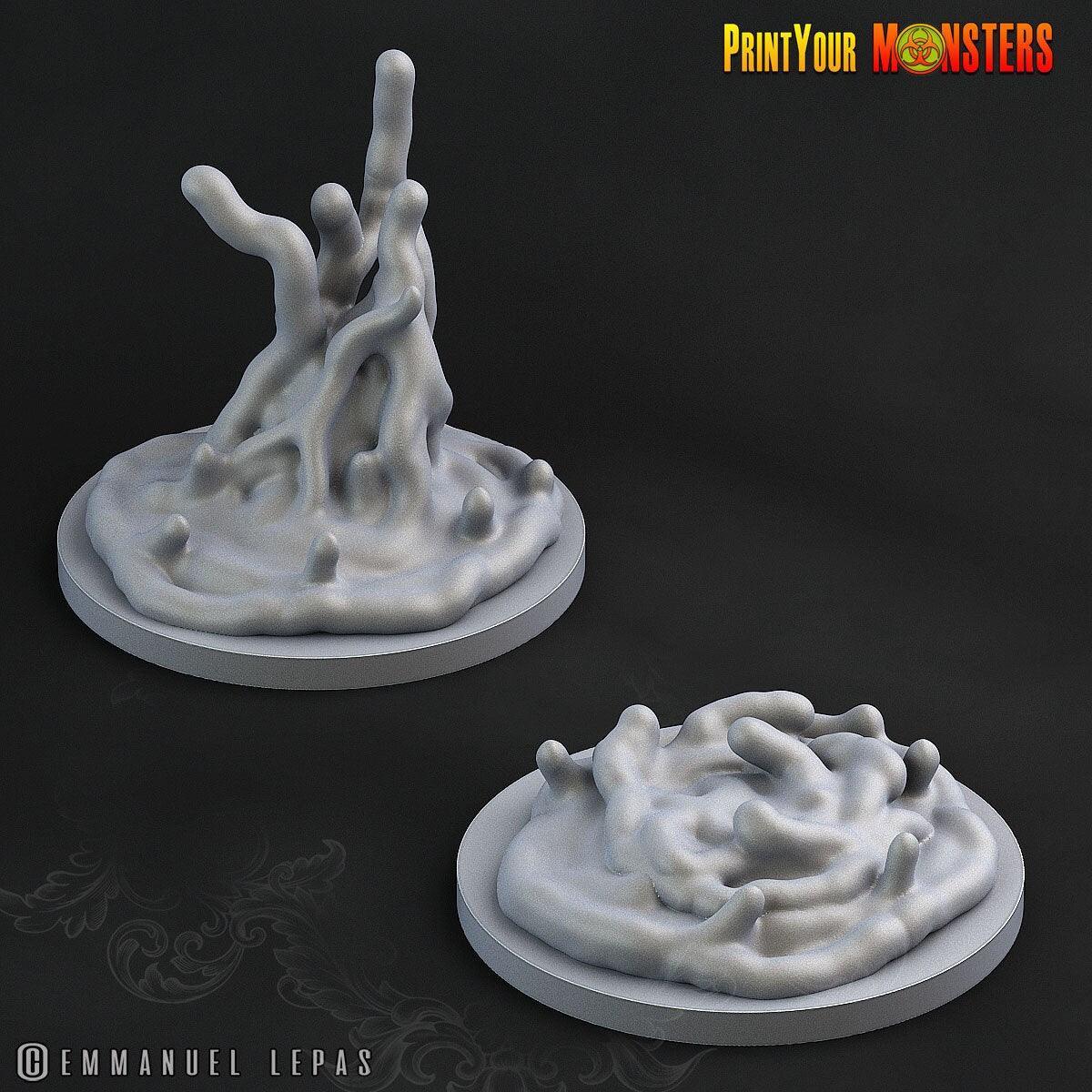 Slime Demonclaw Miniatures Set | Diabolical Appendages of Dread - Plague Miniatures