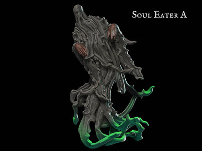 Soul Eater Miniature dnd figure undead miniature 28mm scale Tabletop gaming DnD Miniature Dungeons and Dragons, dnd 5e dungeon master gift - Plague Miniatures shop for DnD Miniatures