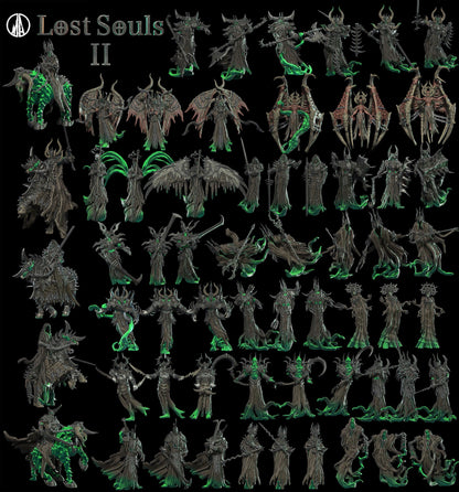 Soul Eater Miniature dnd figure undead miniature 28mm scale Tabletop gaming DnD Miniature Dungeons and Dragons, dnd 5e dungeon master gift - Plague Miniatures