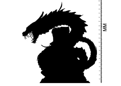 Sugaar Storm Dragon Miniature | Thunderous Guardian of the Skies | 32mm Scale - Plague Miniatures