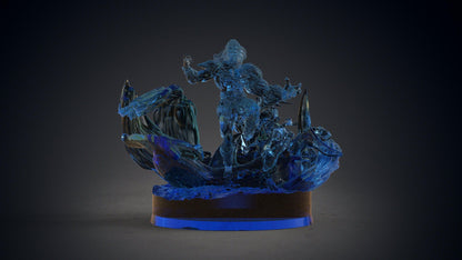 Tangaroa Miniature | Water Warrior for DnD Adventures | 32mm Scale - Plague Miniatures