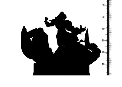 Tangaroa Miniature | Water Warrior for DnD Adventures | 32mm Scale - Plague Miniatures