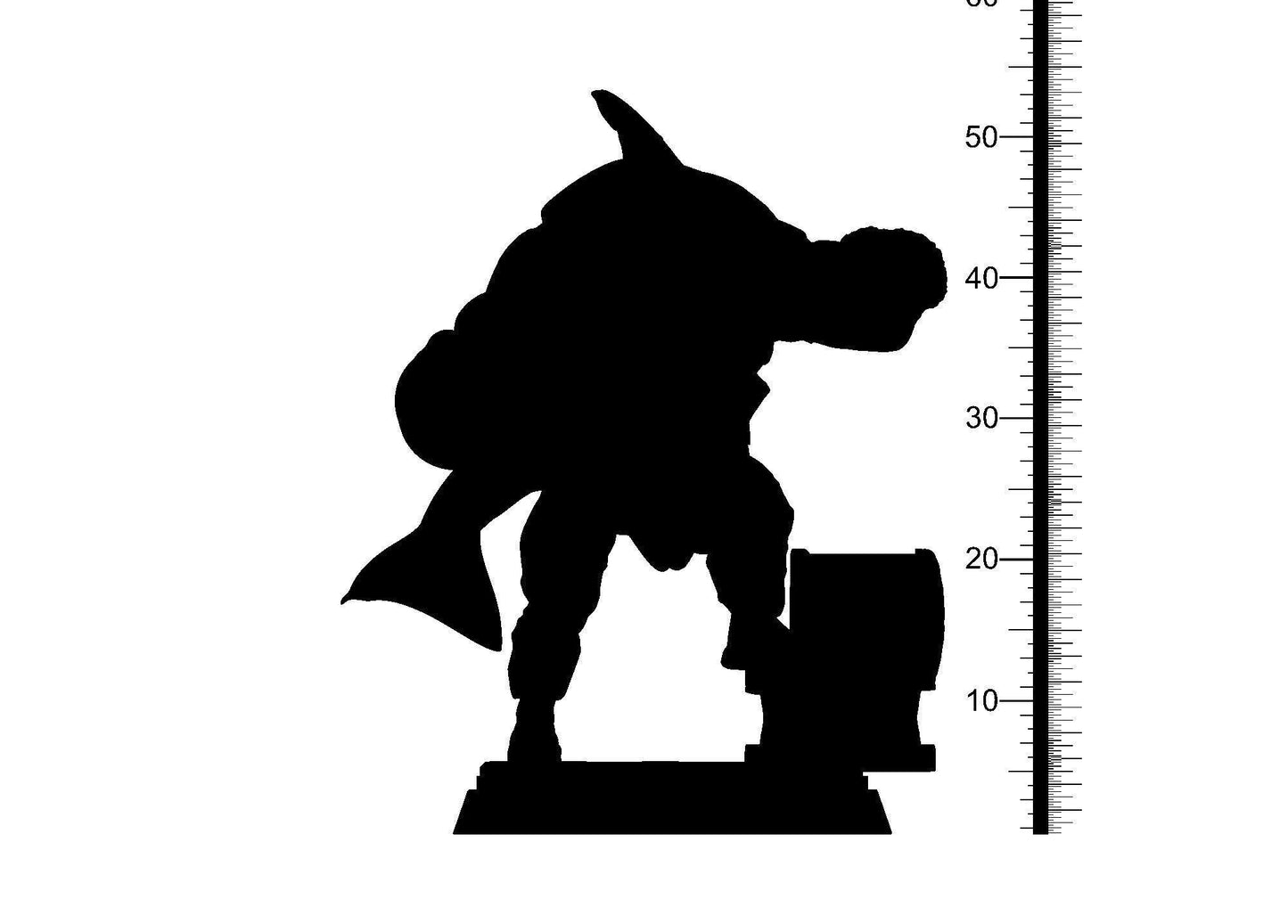 Tayag, the Pirate Shark with a Hook Hand Miniature | DnD Pirate Miniature for Tabletop RPGs | Sharkin 32mm Scale - Plague Miniatures