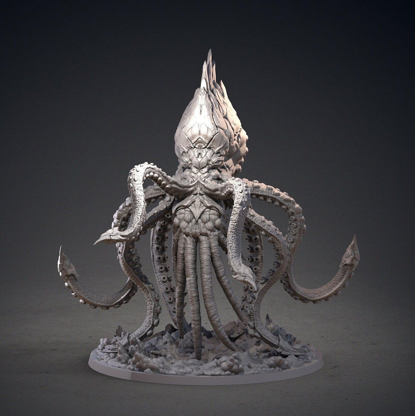 Te Wheke a Mutarangi Miniature | Huge Octopus Boss for Epic Tabletop Battles | 32mm Scale - Plague Miniatures