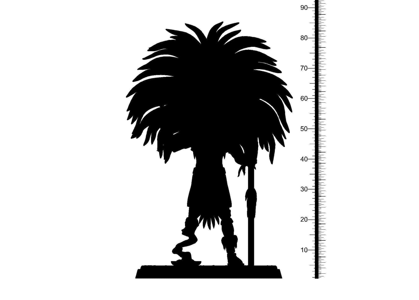 Tescatlipoca Aztec Deity Miniature | Mayan Themed Campaign | 32mm Scale - Plague Miniatures