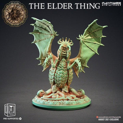 The Elder Thing miniature | Clay Cyanide | Cthulhu Statue | Tabletop Gaming | DnD Miniature | Dungeons and Dragons | DnD monster manual - Plague Miniatures