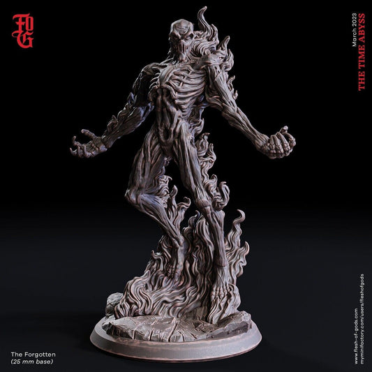 The Forgotten Undead Miniature | Haunting Presence for DnD | 32mm Scale - Plague Miniatures