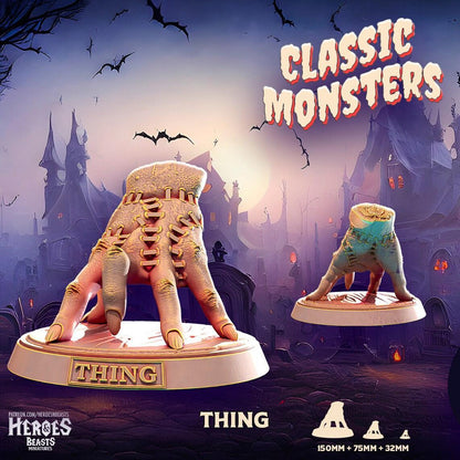 Thing Miniature Resin Display Piece Nerd Decor | Classic Monsters | DnD Miniature | Dungeons and DragonsDnD 5e Feature Film Theatre - Plague Miniatures