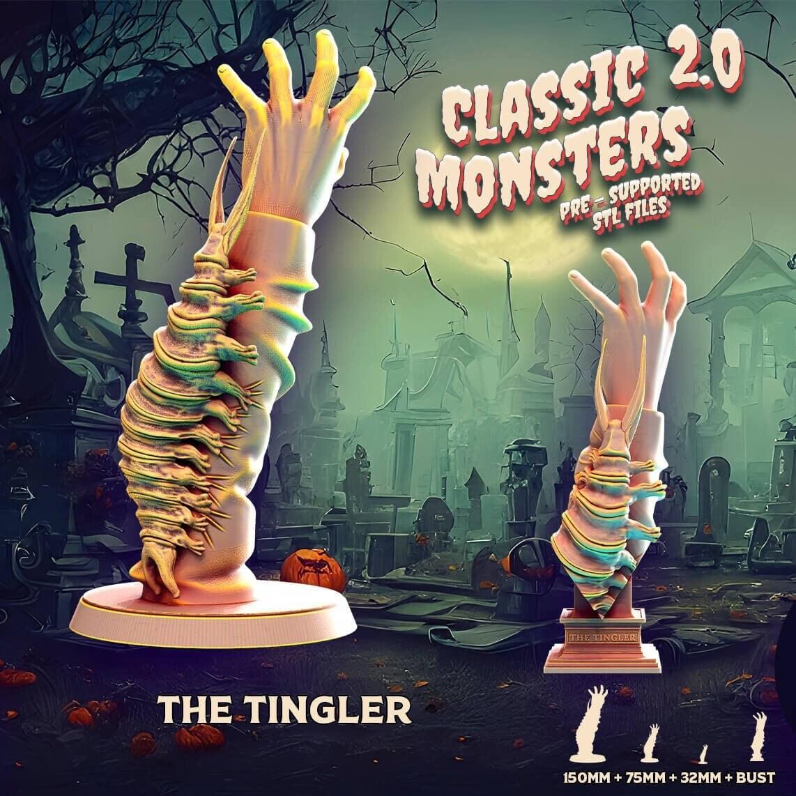 Tingler Miniature | Classic Monsters | 32mm 75mm 150mm Bust | DnD Miniature | Dungeons and DragonsDnD 5e Feature Film Theatre Hand Monster - Plague Miniatures