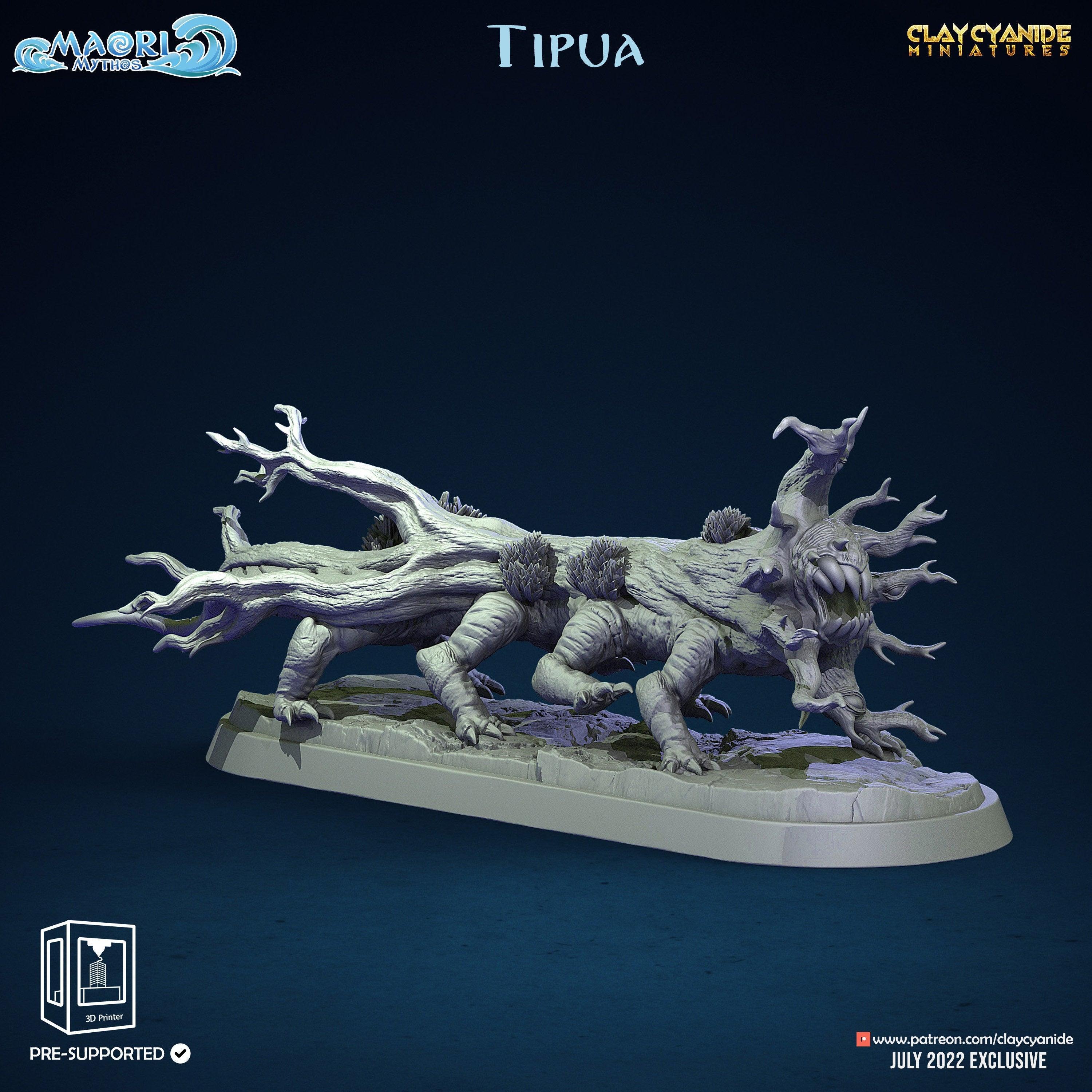 Tipua Log Monster Miniature | Intricate Terrain for DnD Adventures | 3 ...