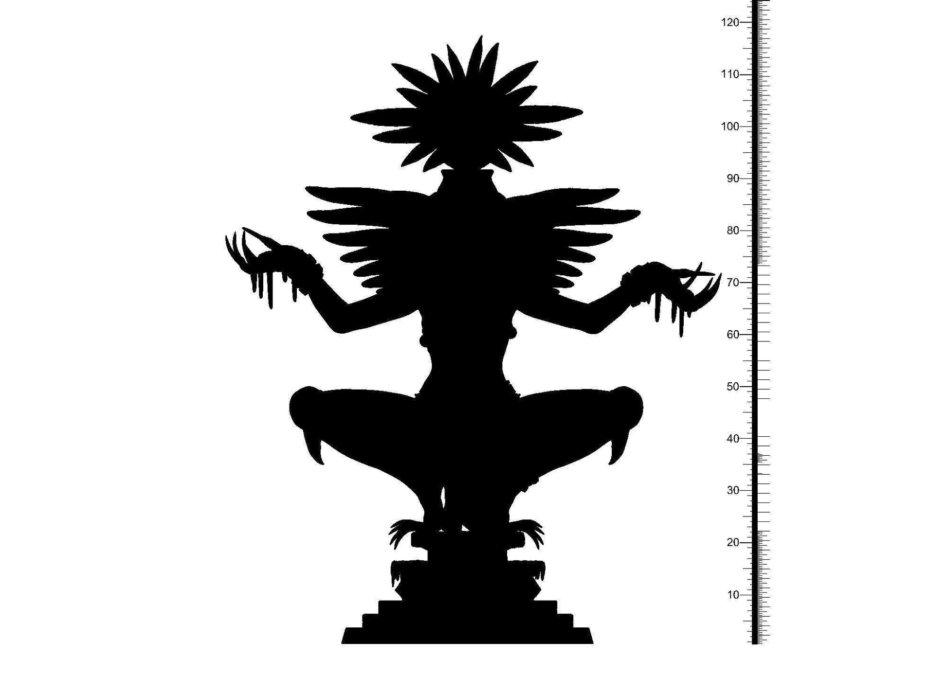 Tlaltecuhtli Aztec Deity Miniature | Primordial Power for DnD | 32mm Scale - Plague Miniatures