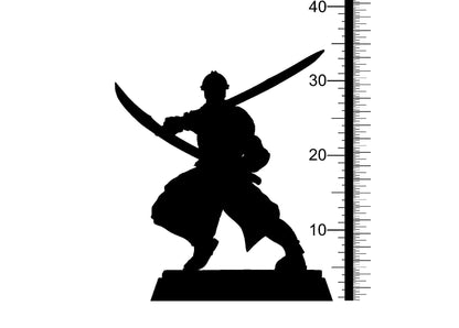 Torsten, White Runner Skeleton Miniature | Undead Dual Sword Duelist | 32mm Scale - Plague Miniatures