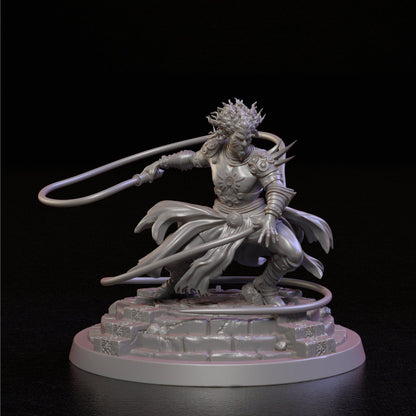 Tsegaye Ancient Warrior Miniature | Timeless Valor for Tabletop Adventures | 32mm Scale - Plague Miniatures