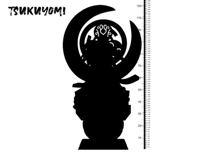 Tsukuyomi Miniature | Serene Japanese Moon God Statue | 32mm Scale - Plague Miniatures