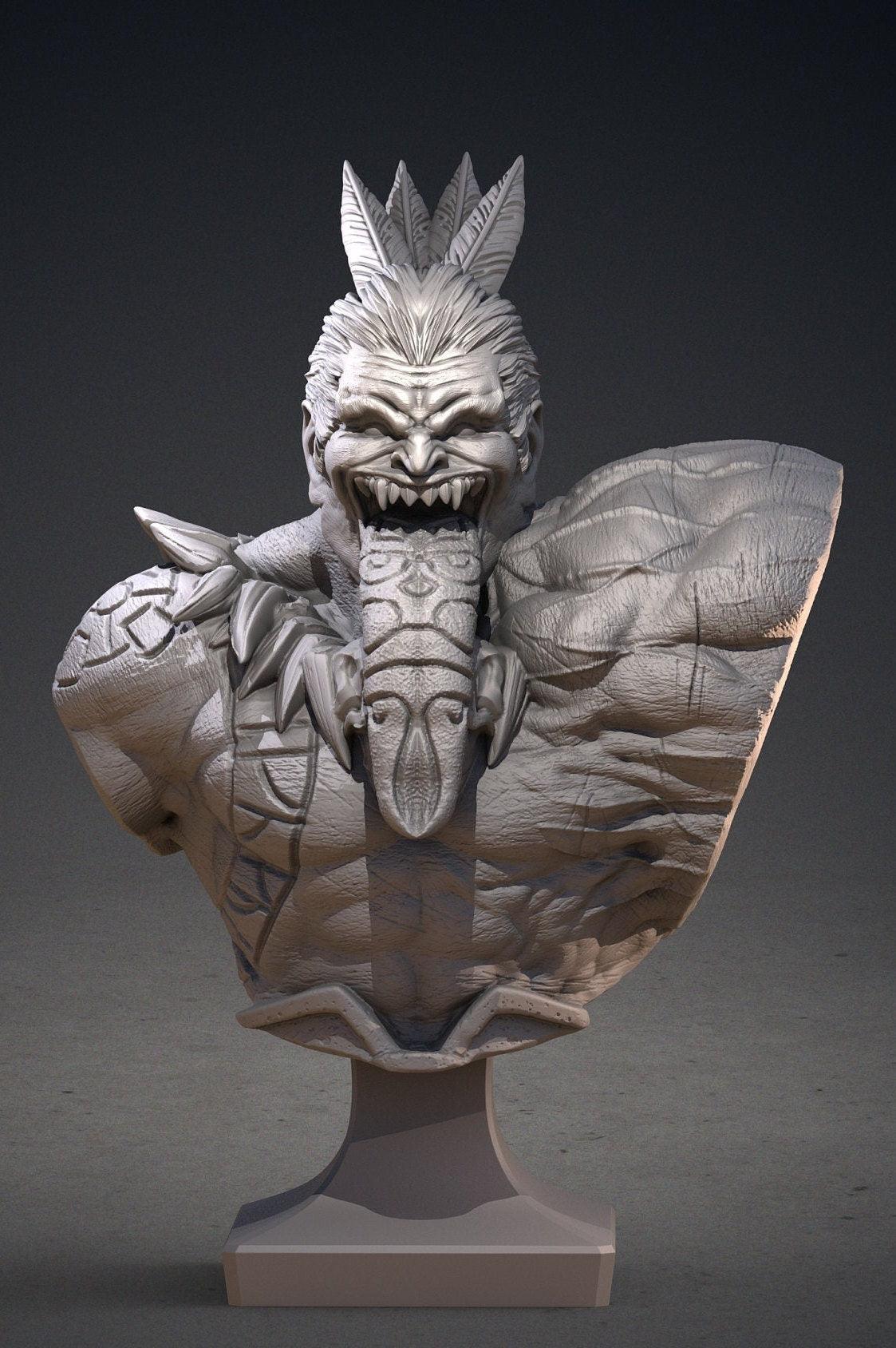 Tūmatauenga Miniature | War God Valor for DnD Adventures | 32mm Scale - Plague Miniatures