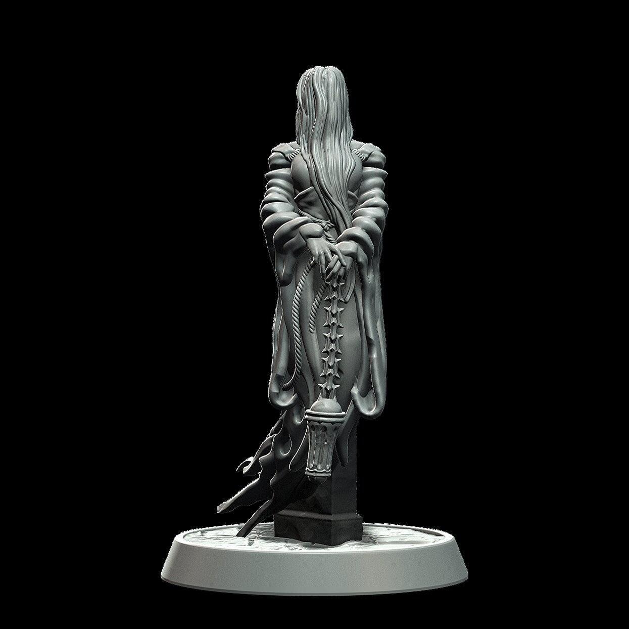 Undead miniature Ghost Miniature Banshee Miniature - 5 Poses - 28mm scale Tabletop gaming DnD Miniature Dungeons and Dragons dnd 5e - Plague Miniatures