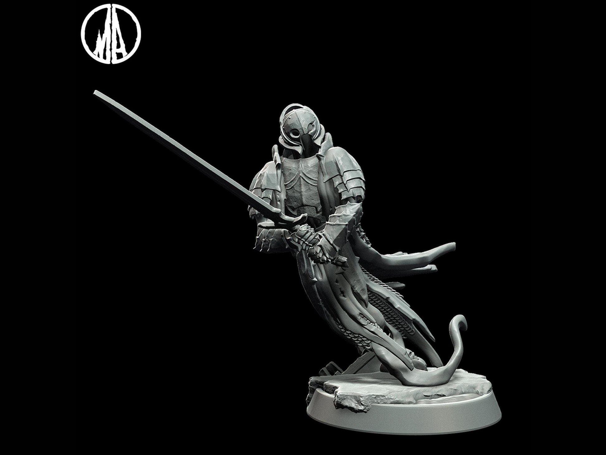 Undead Miniature Skeleton Miniature Phantom Miniature - 3 Poses - 28mm scale Tabletop gaming DnD Miniature Dungeons and Dragons,dnd 5e - Plague Miniatures