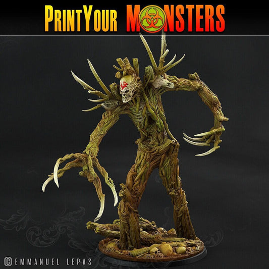 Undead Treant Forest Monster for Tabletop Gaming | Skeleton Monster - Plague Miniatures