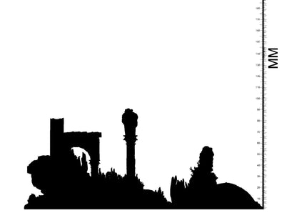 Underwater Terrain Miniatures Set | Dive into Aquatic Adventures | 32mm Scale - Plague Miniatures