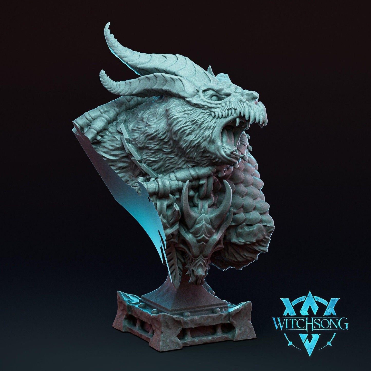 Ursalox, Wyrm Hunter | WitchSong | Tabletop Gaming | DnD Miniature | Dungeons and Dragons | dnd monster manual owlbear bust unpainted - Plague Miniatures