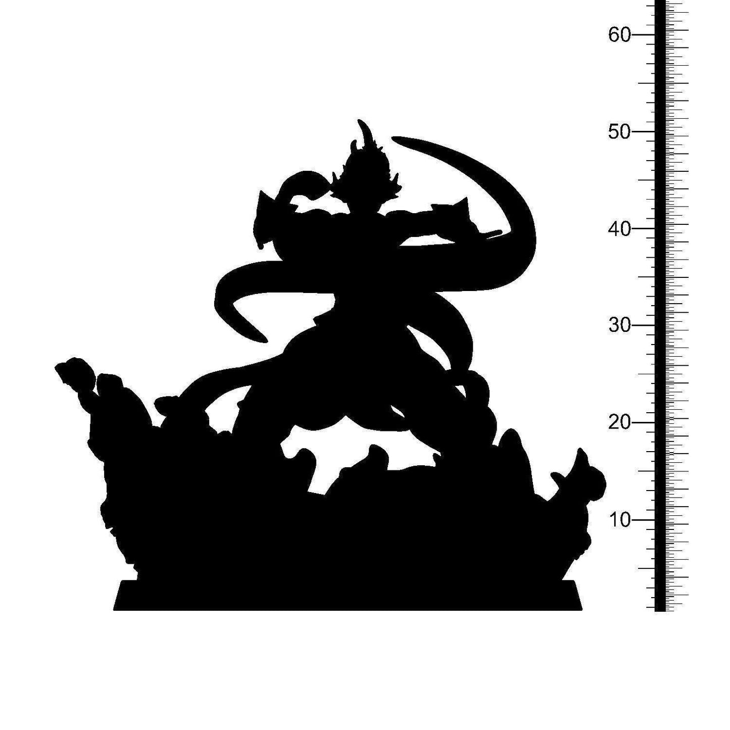 Vayu Hindu God Miniature | Divine Wind Deity for DnD | 32mm Scale - Plague Miniatures