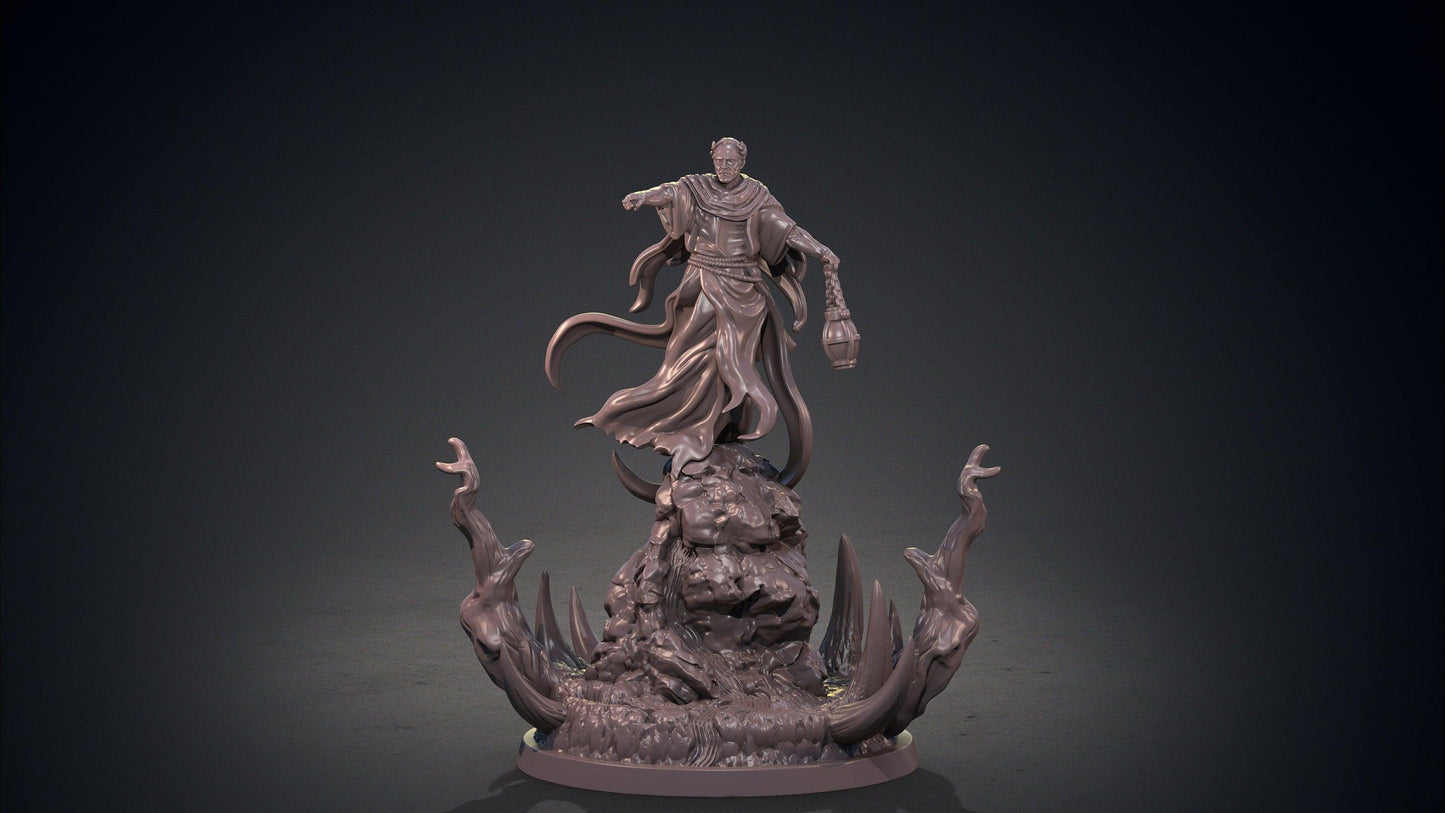 Virgil Demon Miniature | Guide through Dante's Inferno | 32mm Scale - Plague Miniatures