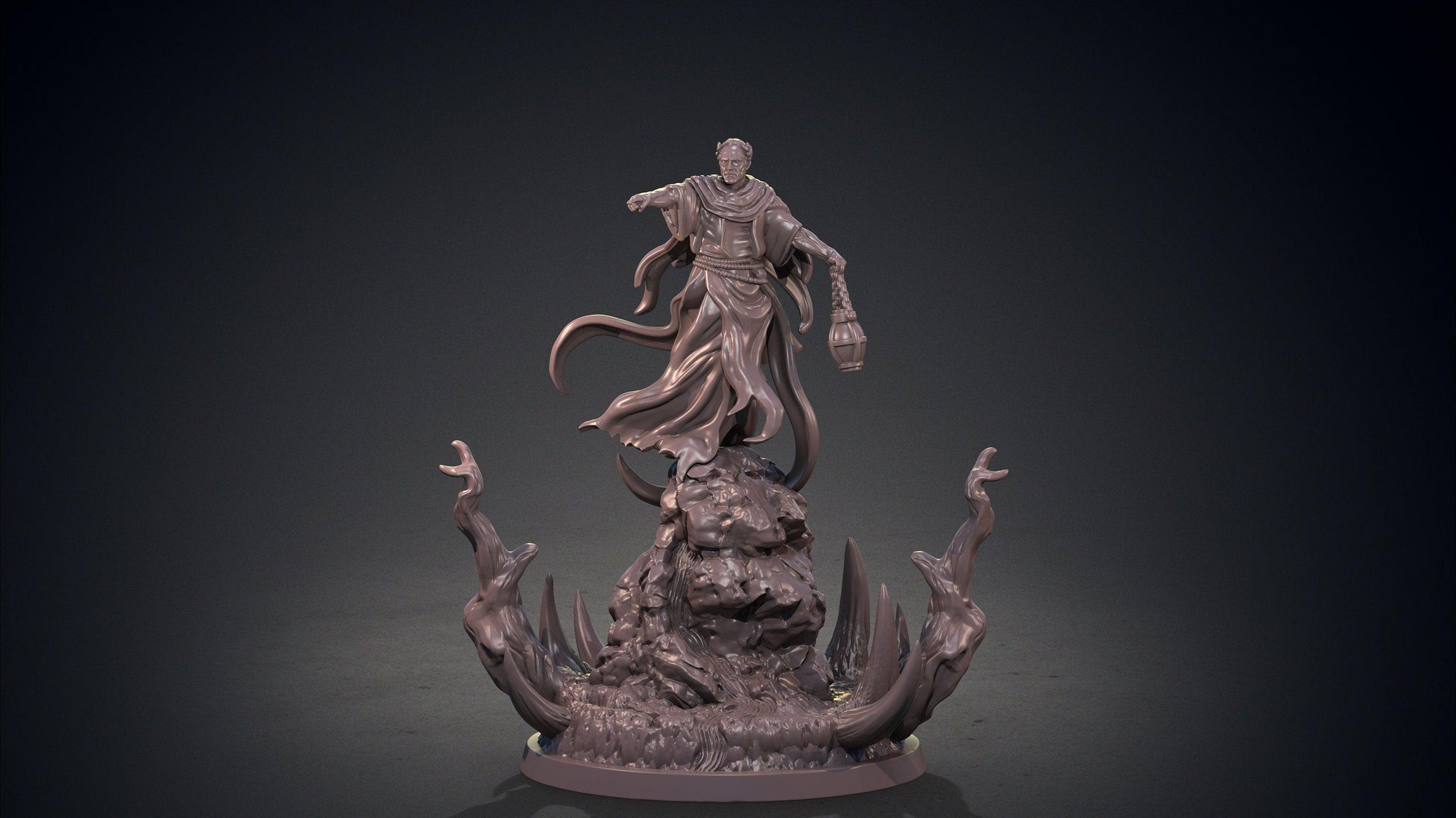 Virgil Demon Miniature | Guide through Dante's Inferno | 32mm Scale - Plague Miniatures