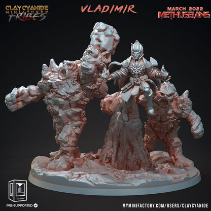 Vladimir Vampire Miniature | Vampire Boss for Epic Tabletop Adventures | 32mm Scale - Plague Miniatures