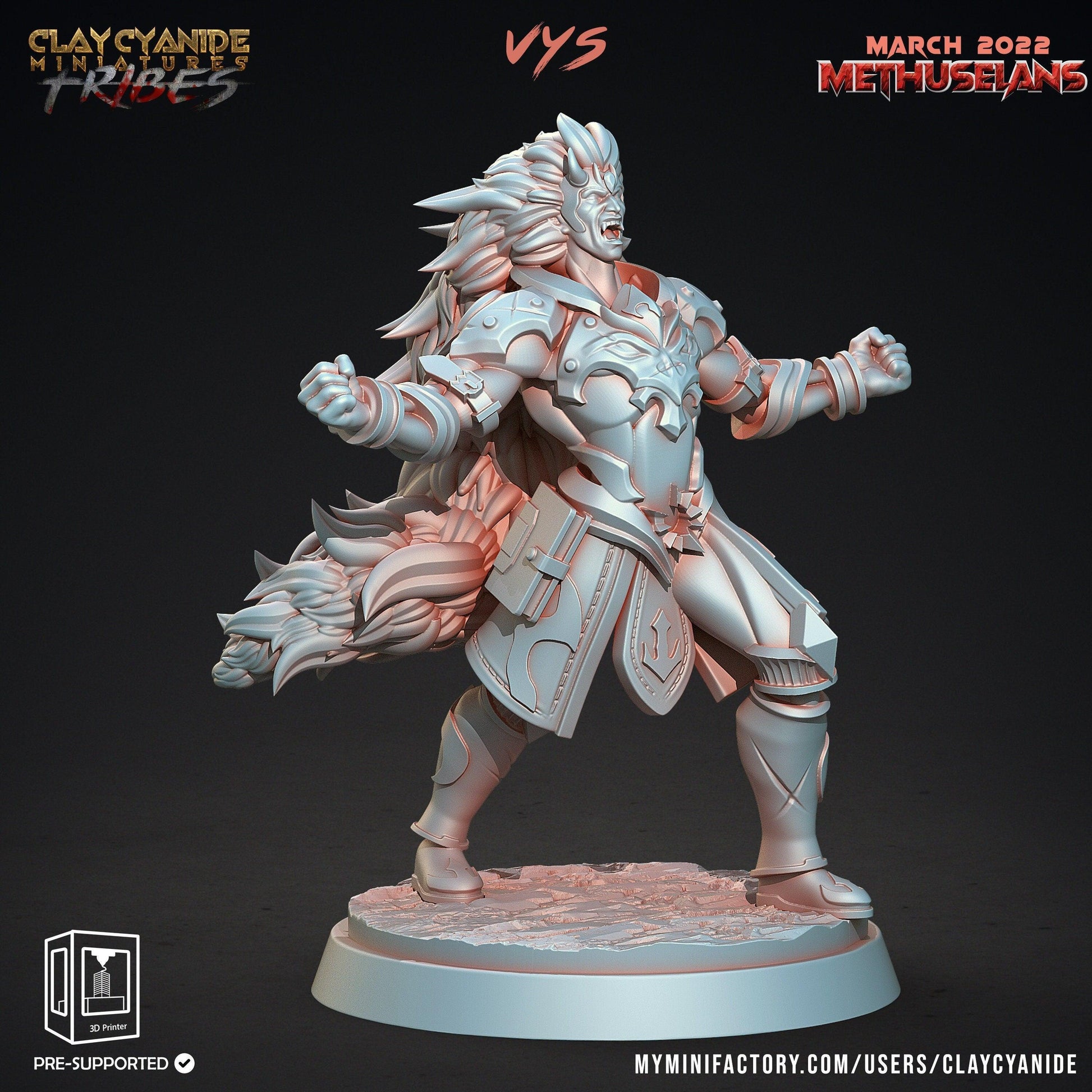 Vys Vampire Miniature | Enigmatic Charm for Tabletop Adventures | 32mm Scale - Plague Miniatures