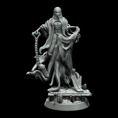 Wailing Hag Miniature - 3 Poses - 28mm scale Tabletop gaming DnD Miniature Dungeons and Dragons, dnd 5e dungeon master - Plague Miniatures shop for DnD Miniatures
