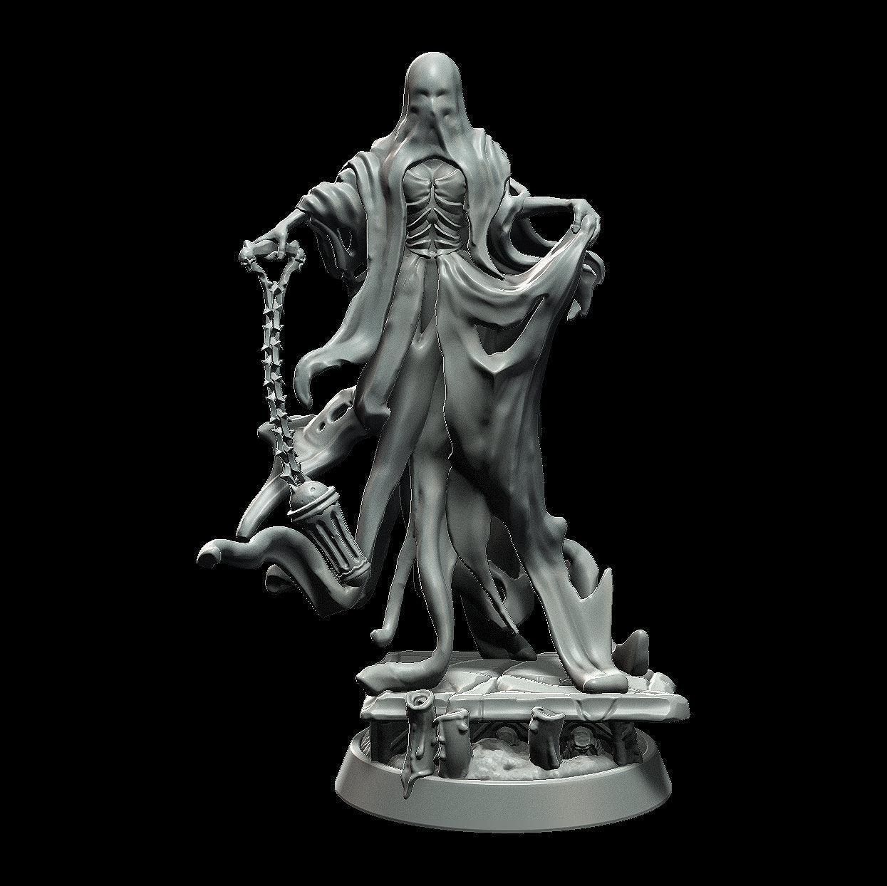 Wailing Hag Miniature - 3 Poses - 28mm scale Tabletop gaming DnD Miniature Dungeons and Dragons, dnd 5e dungeon master - Plague Miniatures