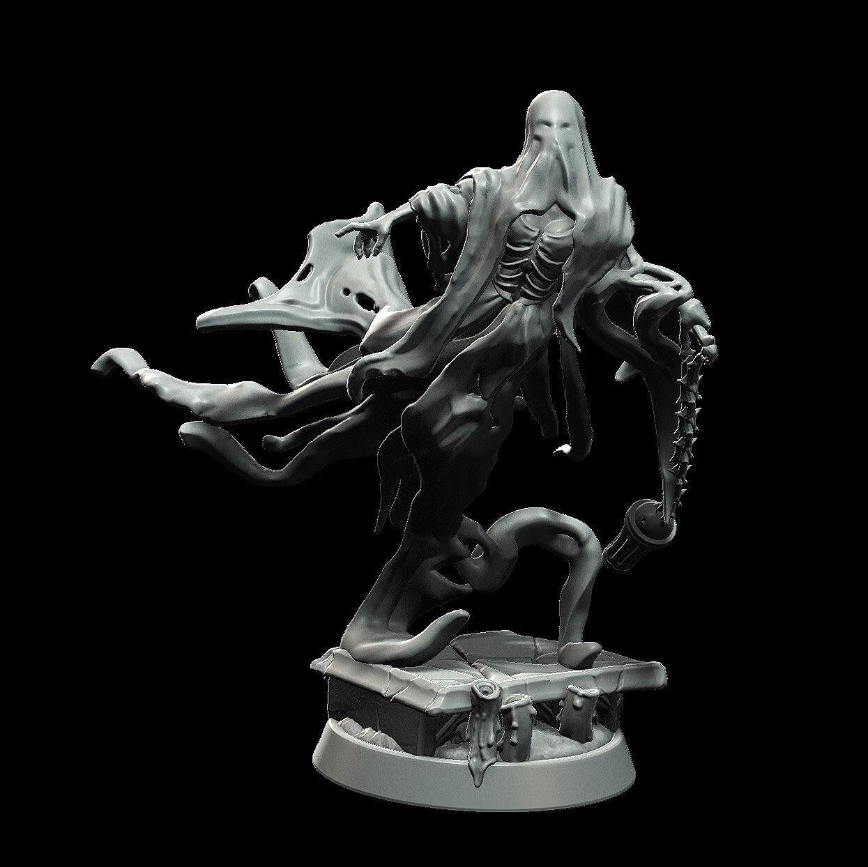 Wailing Hag Miniature - 3 Poses - 28mm scale Tabletop gaming DnD Miniature Dungeons and Dragons, dnd 5e dungeon master - Plague Miniatures