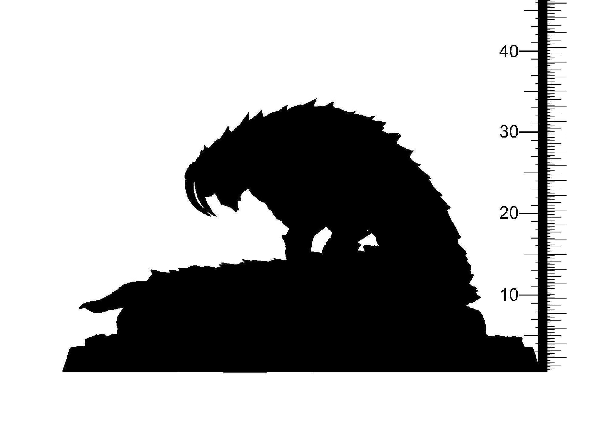 Walrus Dog Miniature | Inuit Religion's Mythical Creature for Tabletop Gaming | 32mm Scale - Plague Miniatures