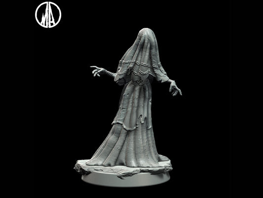 Weeping Widow Miniature Witch miniatures - 3 Poses - 28mm scale Tabletop gaming DnD Miniature Dungeons and Dragons dnd 5e - Plague Miniatures shop for DnD Miniatures