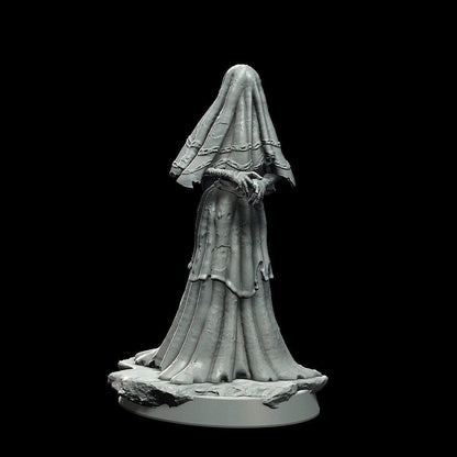 Weeping Widow Miniature Witch miniatures - 3 Poses - 28mm scale Tabletop gaming DnD Miniature Dungeons and Dragons dnd 5e - Plague Miniatures