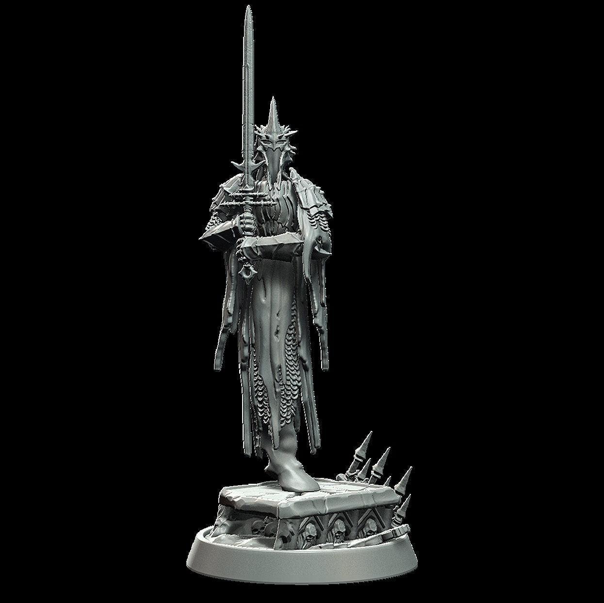 Wretched Soul Miniature - 3 Poses - 28mm scale Tabletop gaming DnD Miniature Dungeons and Dragons, dnd 5e - Plague Miniatures