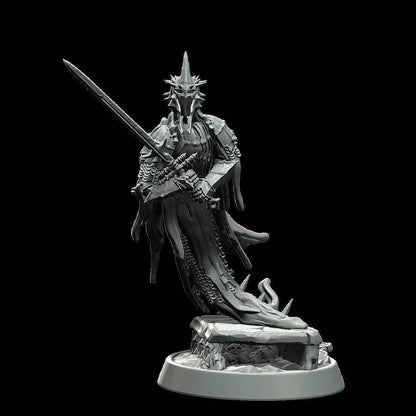 Wretched Soul Miniature skeleton miniatures - 3 Poses - 28mm scale Tabletop gaming DnD Miniature Dungeons and Dragons figure dnd 5e - Plague Miniatures