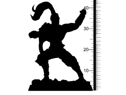 Wu Qi Apefolk Fighter Miniature | Varana Hero for Tabletop Adventures | 32mm Scale - Plague Miniatures