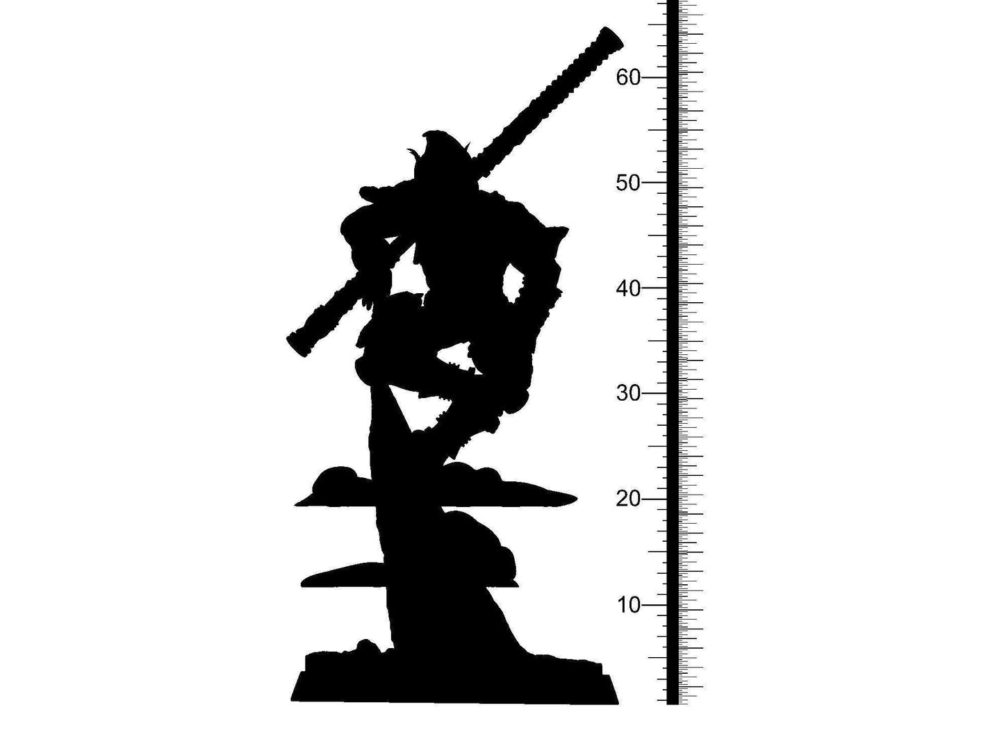 Xiang Yu Apefolk Warrior Miniature | Varana Hero for Tabletop Adventures | 32mm Scale - Plague Miniatures