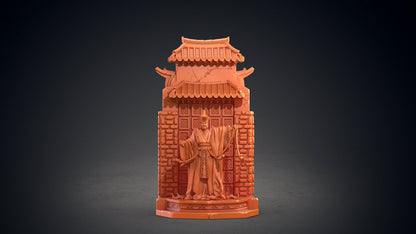 Yeomra Miniature | Divine Judge from Korean Mythology for Tabletop RPGs | 32mm Scale - Plague Miniatures
