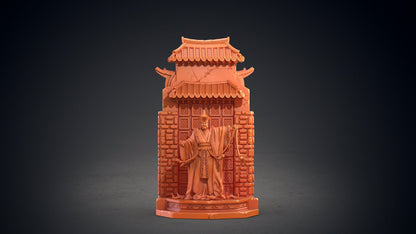 Yeomra Miniature | Divine Judge from Korean Mythology for Tabletop RPGs | 32mm Scale - Plague Miniatures