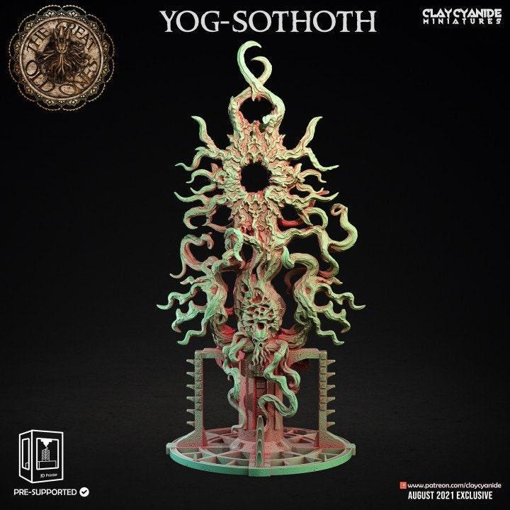 Yog-Sothoth Miniature | Cosmic Gatekeeper Sculpture | 32mm Scale - Plague Miniatures