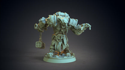 Zervos, the Mighty War Troll Miniature | DnD Trolls for Tabletop RPGs | 32mm Scale - Plague Miniatures